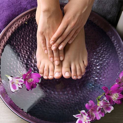 Spa Pedicure at AW Nail Spa in Ceres, CA